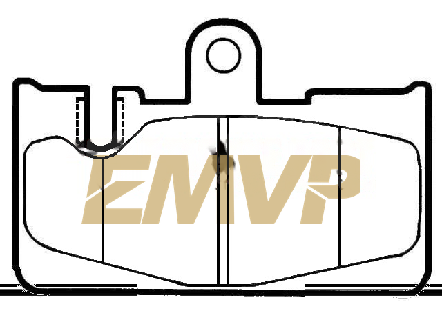 TY1080 Brake Pad Set