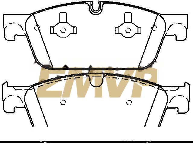 TY8041 Brake Pad Set