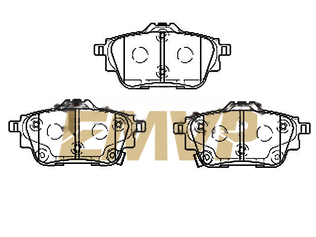TY8505 Brake Pad Set