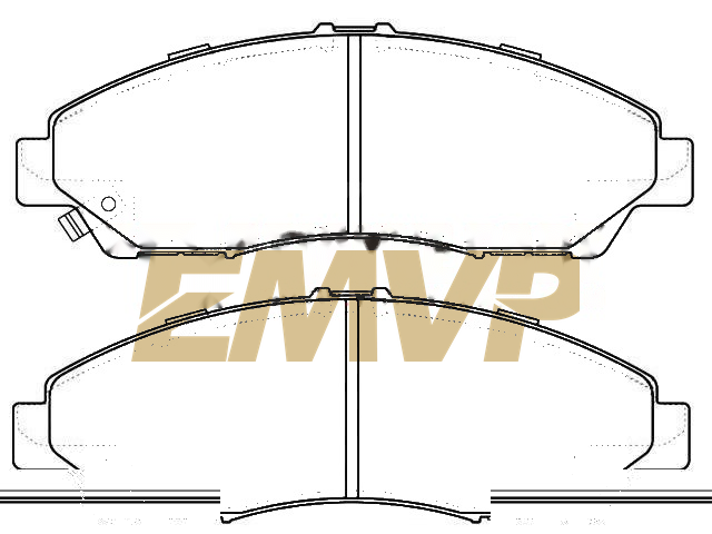 TY1556 Brake Pad Set