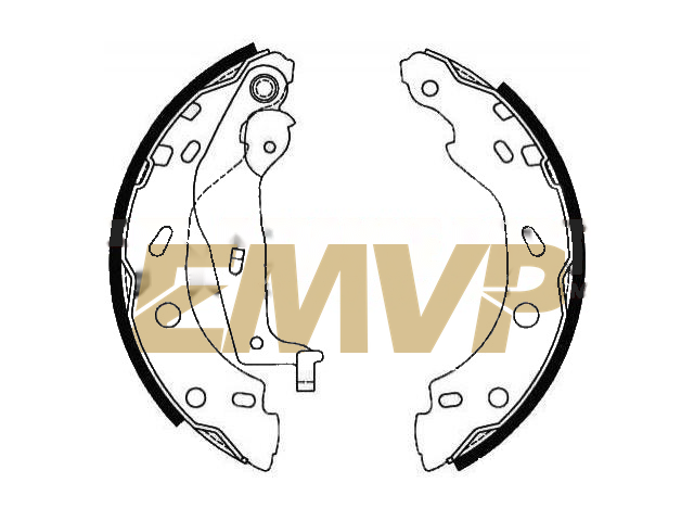 TY1443 Brake Shoe Set