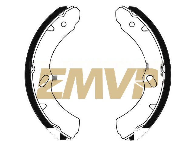 TY6012 Brake Shoe Set