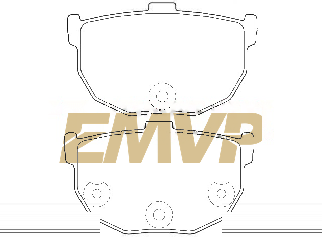 TY8195 Brake Pad Set