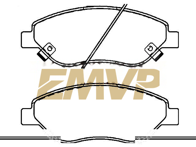 TY5806 Brake Pad Set