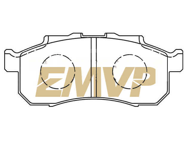 TY6986 Brake Pad Set