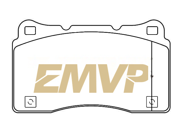 TY0884 Brake Pad Set