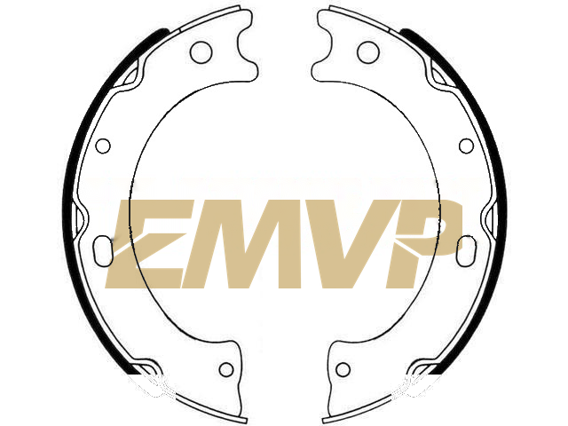 TY6472 Brake Shoe Set