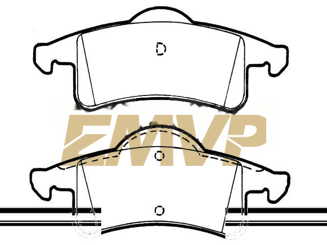 TY2819 Brake Pad Set