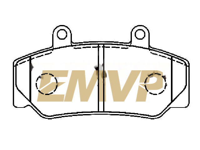 TY6807 Brake Pad Set
