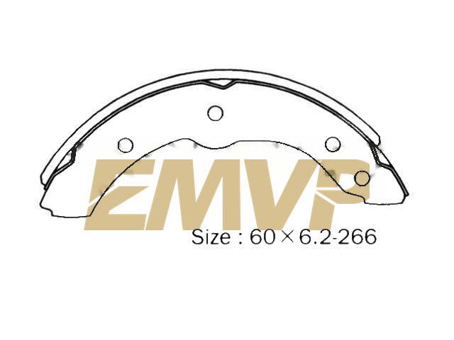 TY7646 Brake Shoe Set