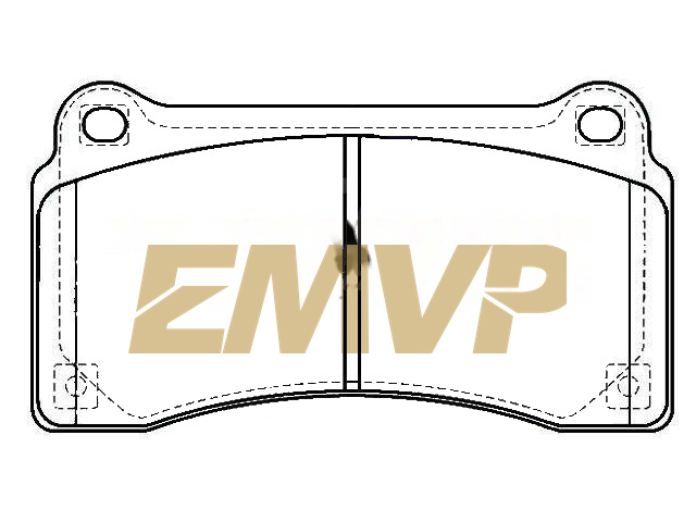 TY7520 Brake Pad Set