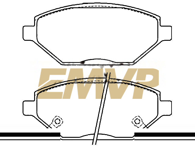 TY5681 Brake Pad Set