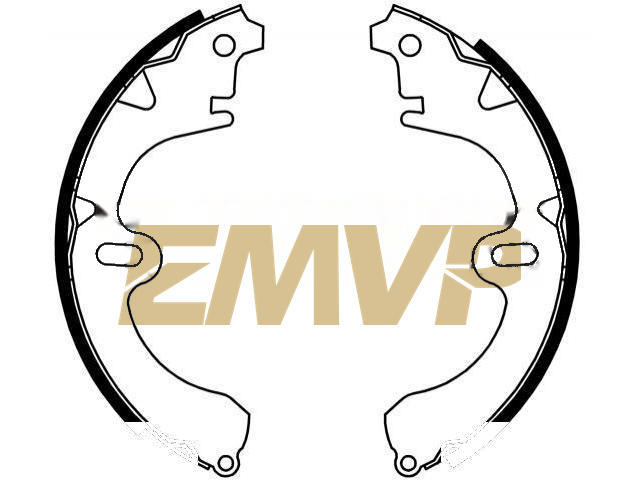 TY3500 Brake Shoe Set