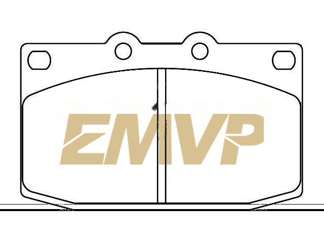 TY5590 Brake Pad Set