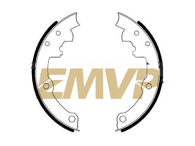 TY5695 Brake Shoe Set