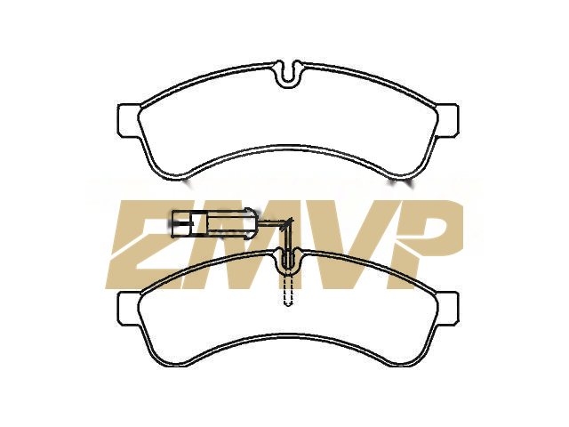 TY2498 Brake Pad Set