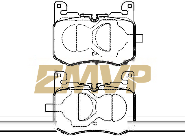 TY5710 Brake Pad Set
