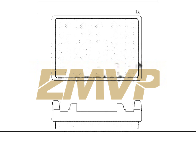 TY5298 Brake Pad Set