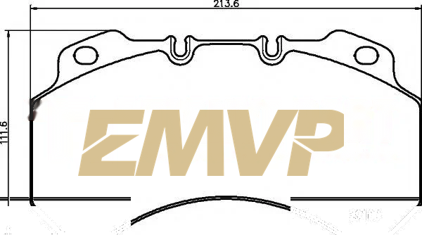 TY2929 Brake Pad for CV & Heavy Duty WVA 29100