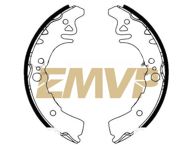 TY2216 Brake Shoe Set