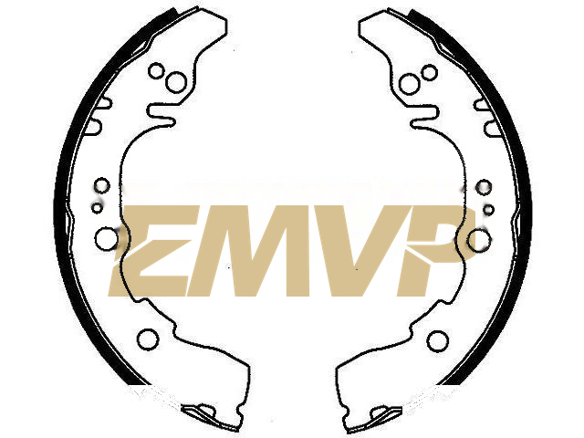 TY2676 Brake Shoe Set