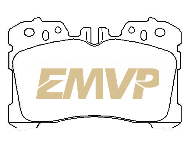 TY0960 Brake Pad Set
