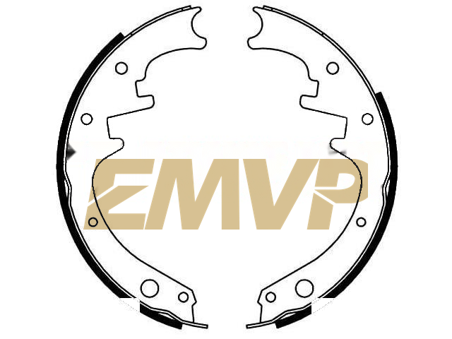 TY8663 Brake Shoe Set