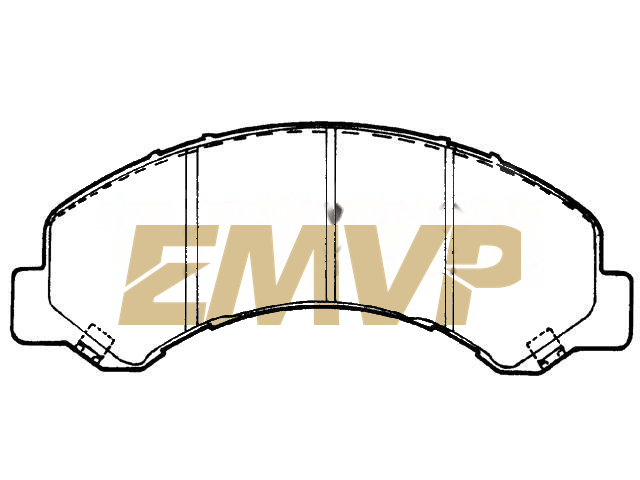 TY5923 Brake Pad Set