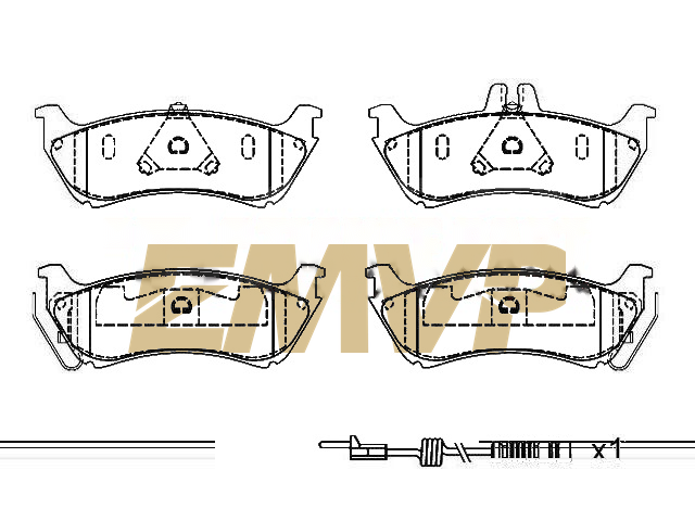 TY3922 Brake Pad Set