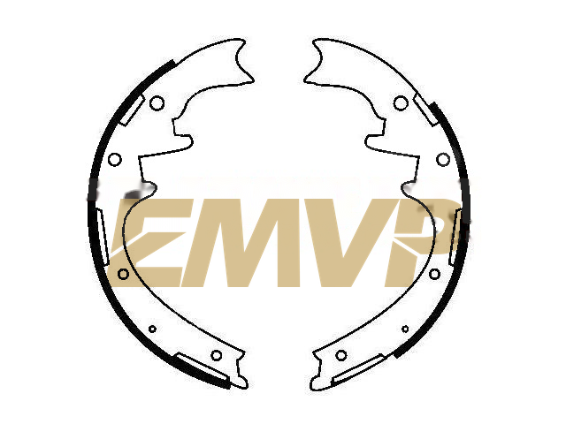 TY3698 Brake Shoe Set