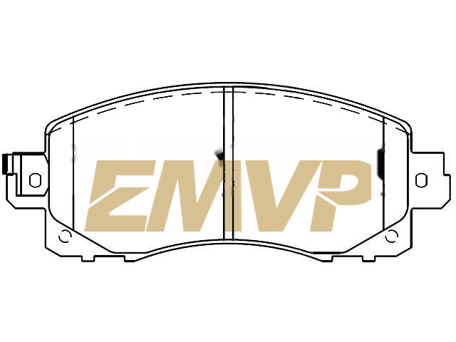 TY0939 Brake Pad Set