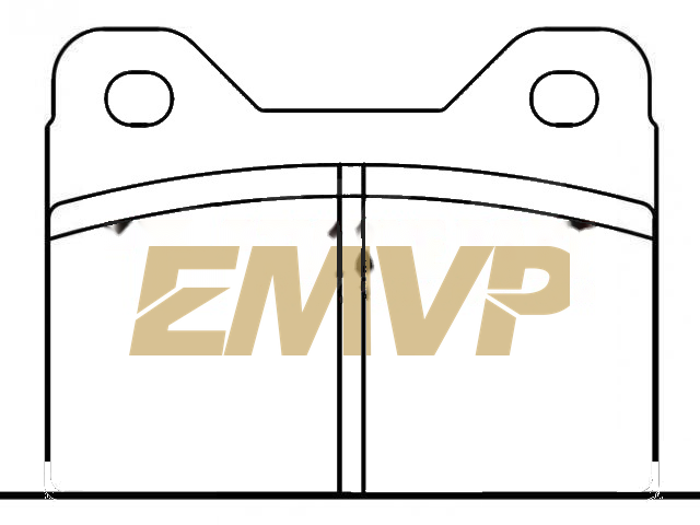 TY1581 Brake Pad Set