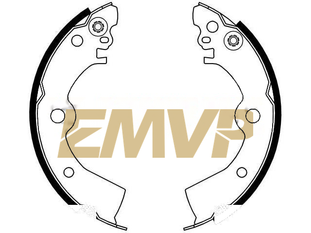 TY1425 Brake Shoe Set