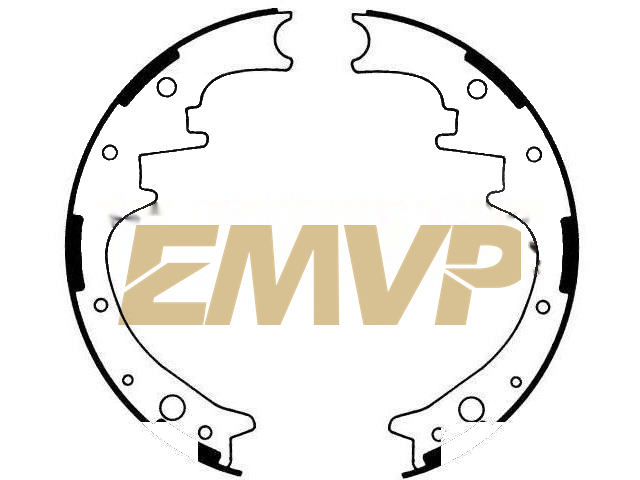 TY7553 Brake Shoe Set