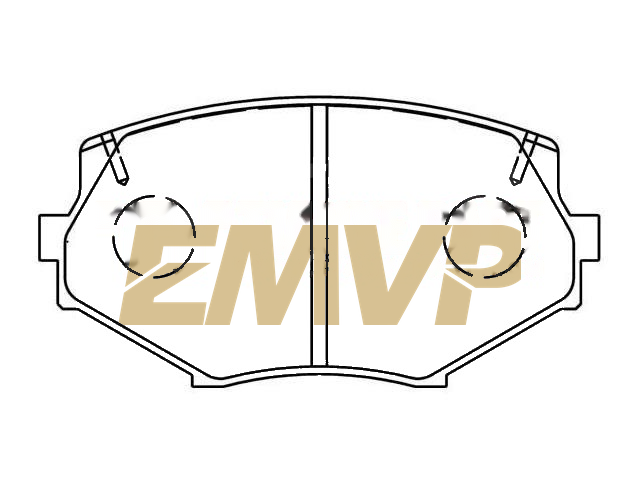 TY4877 Brake Pad Set