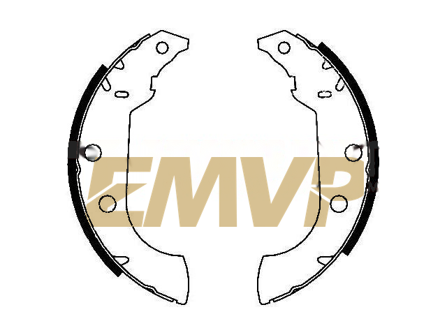 TY0804 Brake Shoe Set