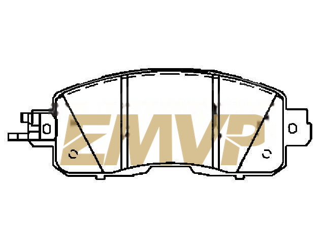 TY2775 Brake Pad Set