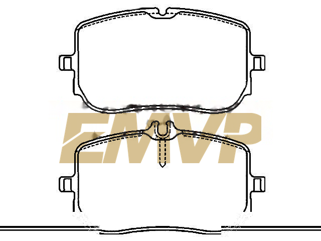 TY2184 Brake Pad Set