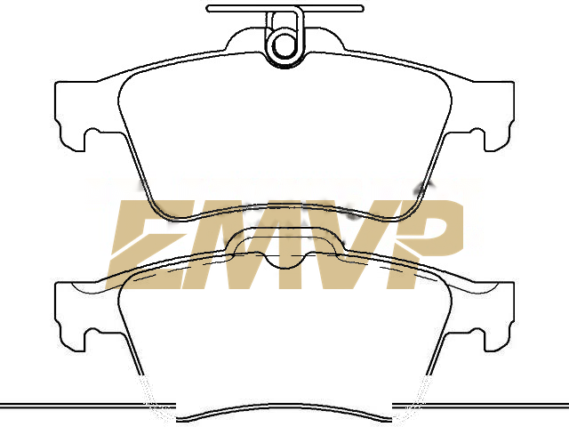 TY0209 Brake Pad Set