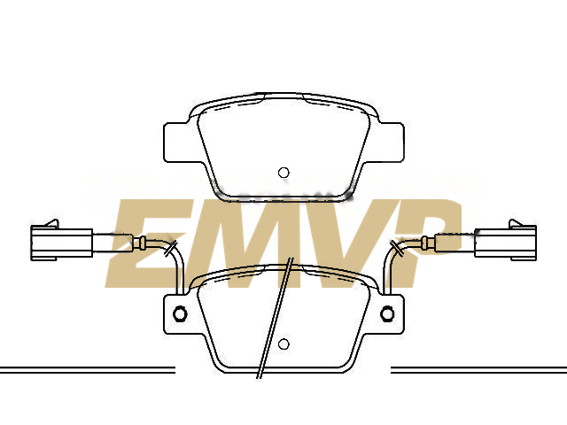 TY3102 Brake Pad Set