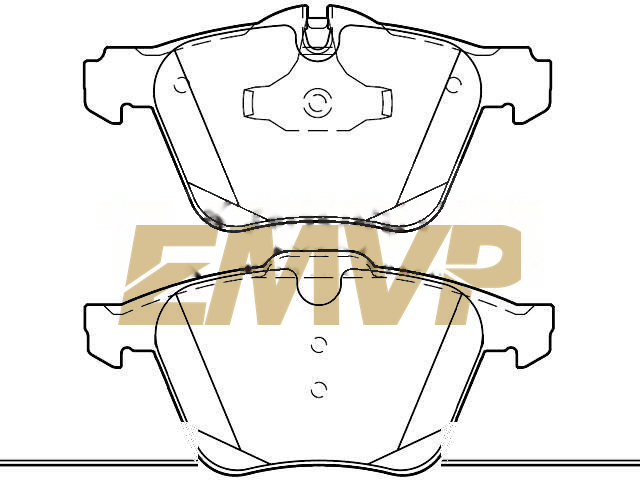 TY9928 Brake Pad Set