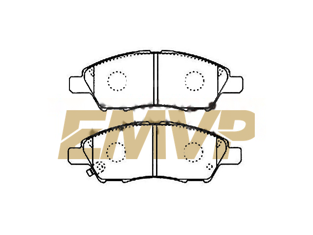 TY4844 Brake Pad Set