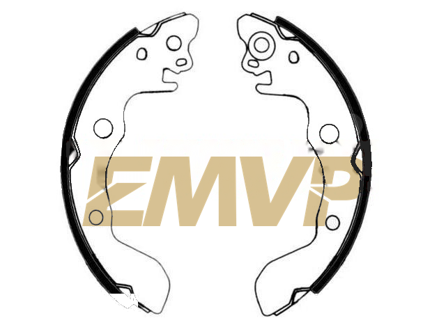 TY1307 Brake Shoe Set