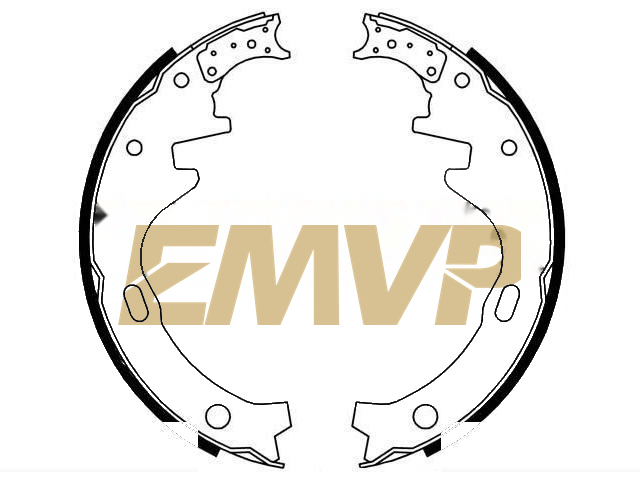 TY6014 Brake Shoe Set