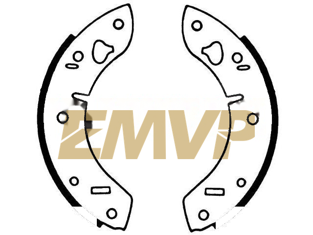 TY2166 Brake Shoe Set