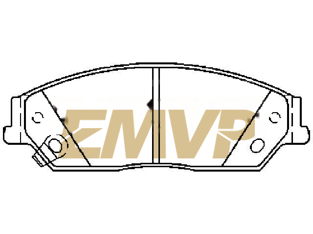 TY5364 Brake Pad Set