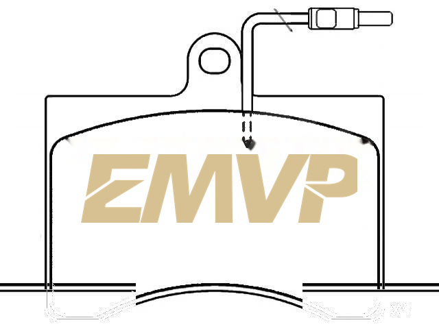 TY8917 Brake Pad Set