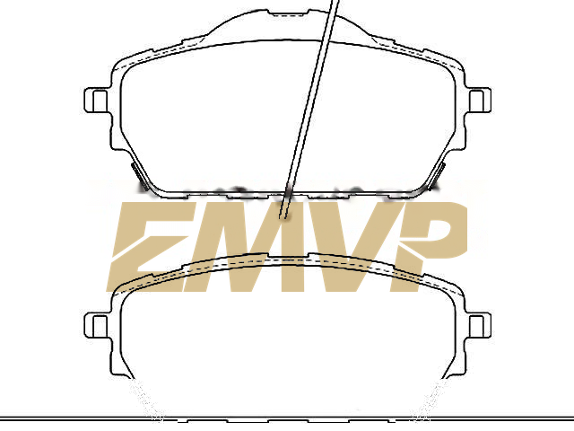 TY2812 Brake Pad Set