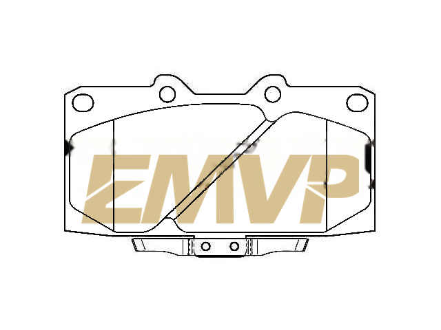 TY8242 Brake Pad Set