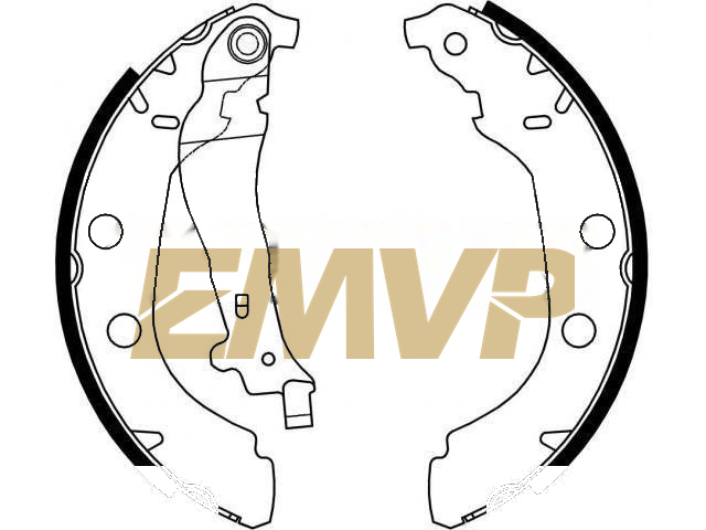 TY7027 Brake Shoe Set
